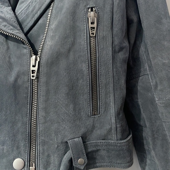 Genuine Suede Moto Jacket - Picture 5 of 9